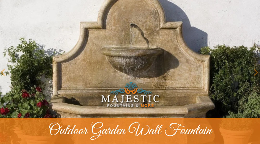 Enhance Your Landscape With Outdoor Garden Wall Fountain
