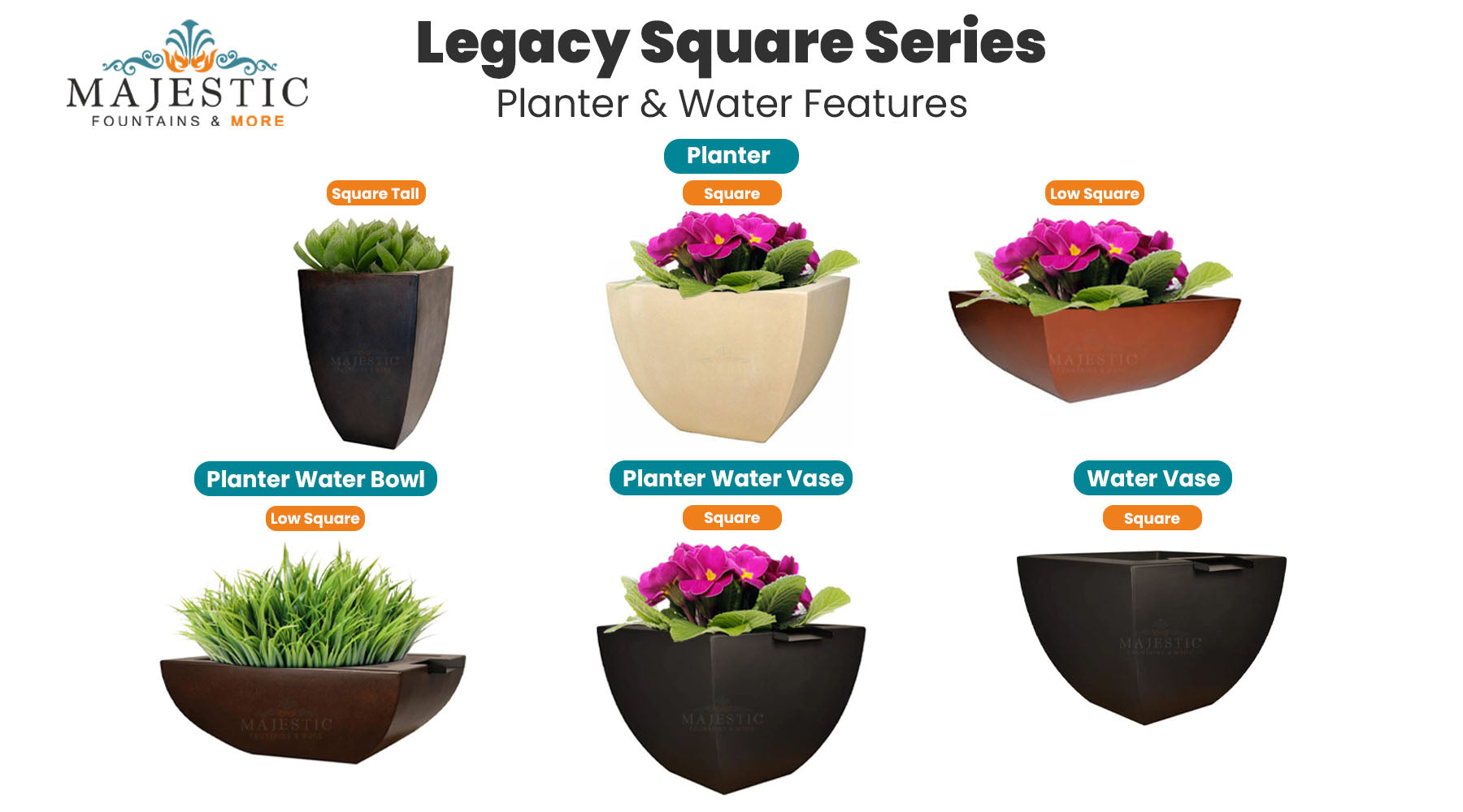 The Legacy Square Planter and Water Bowl: Unveiling Its Beauty