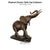 Elephant Bronze Table Top Sculpture - Majestic Fountains & More
