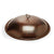 Round Lid in Hammered Copper by HPC - Majestic Fountains and More