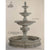 Quattro Lion Head Three Tiered Outdoor Courtyard Fountain with Basin - 1228