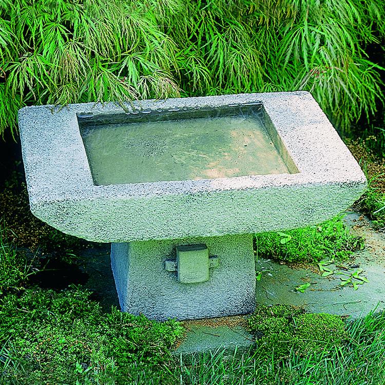 Kyoto Birdbath in Cast Stone by Campania International B-068 - Majestic Fountains