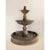 Calanthia Grandis Concrete 2 Tier Outdoor Courtyard Fountain With Pond - Majestic Fountains