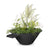 TOP Fires Cazo Powder Coated Metal Planter & Water Bowl by The Outdoor Plus - Majestic Fountains