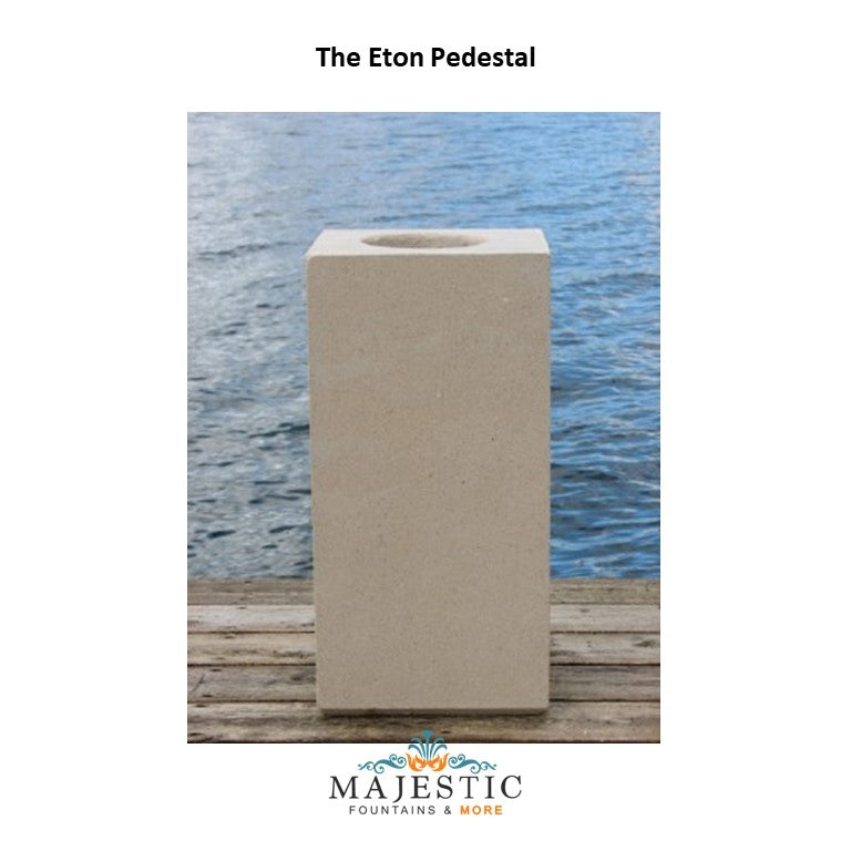 Eton Pedestal in GFRC - Majestic Fountains