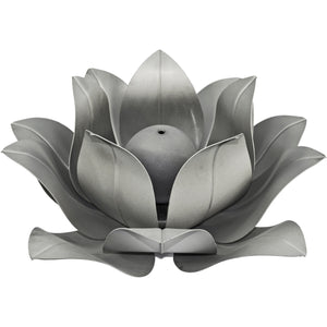 TOP Fires Lotus Flower Blossom- Premium Gas Fire Pit Burner Ornament - by The Outdoor Plus - Majestic Fountains