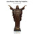 Jesus Bronze Table Top Sculpture - Majestic Fountains and More.
