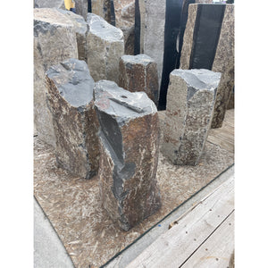 Rustic Natural Top Basalt Column Fountain Kit