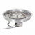 TOP Fires Round Drop-In Pan & SS Round Bullet Burner With Electronic Ignition Kit by The Outdoor Plus - Majestic Fountains