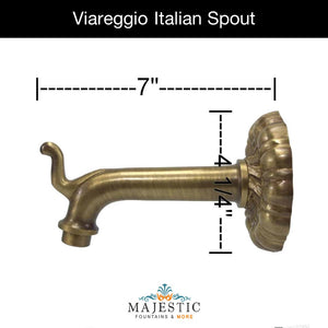 Viareggio Spout – Swirl - Majestic Fountains