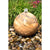 Yellow Onyx Sphere Fountain DIY Kit - Majestic Fountains & More