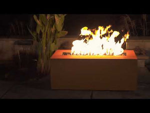 Linear Fire Table - by Fire Pit Art