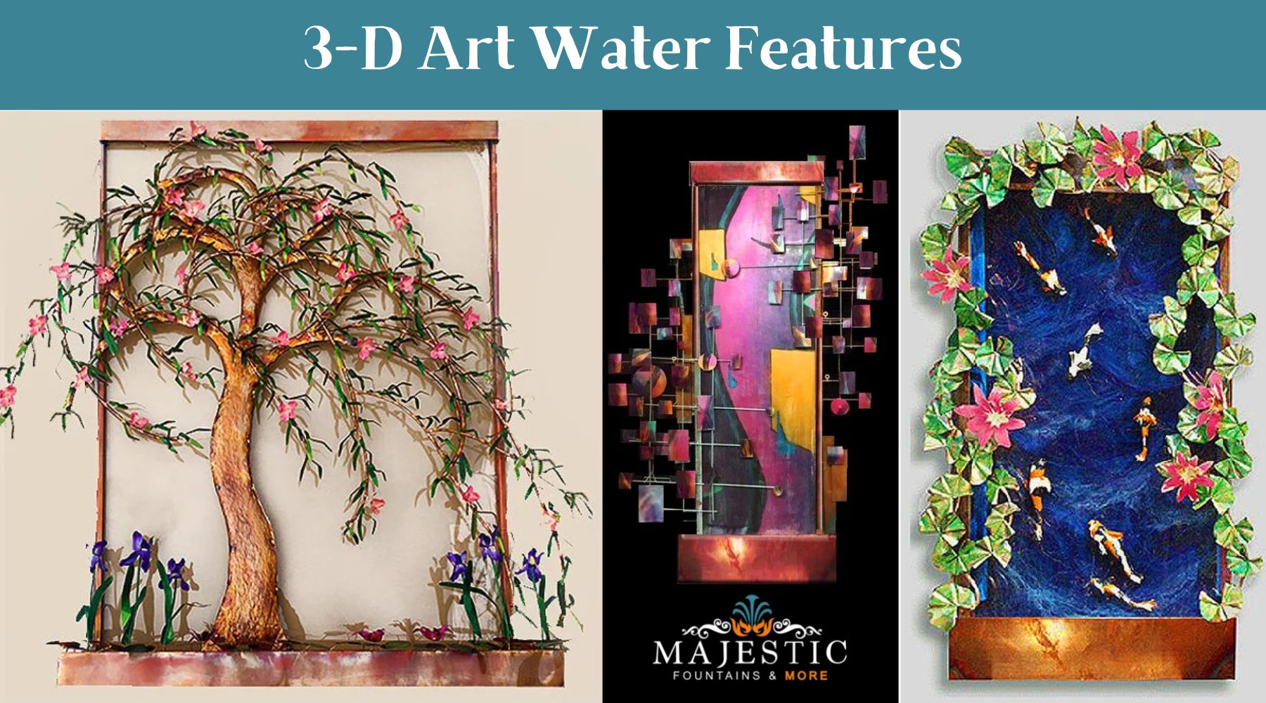 Top 5 3-D Art Water Features To Add Indoors