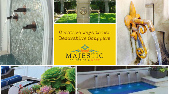 Creative ways to use Decorative Scuppers