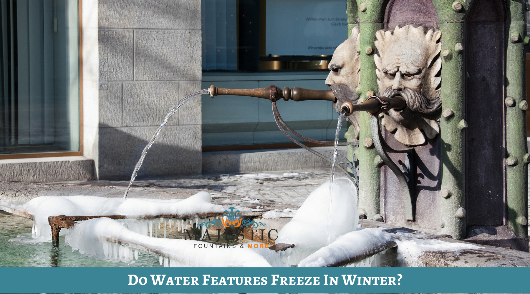 Do Water Features Freeze In Winter?