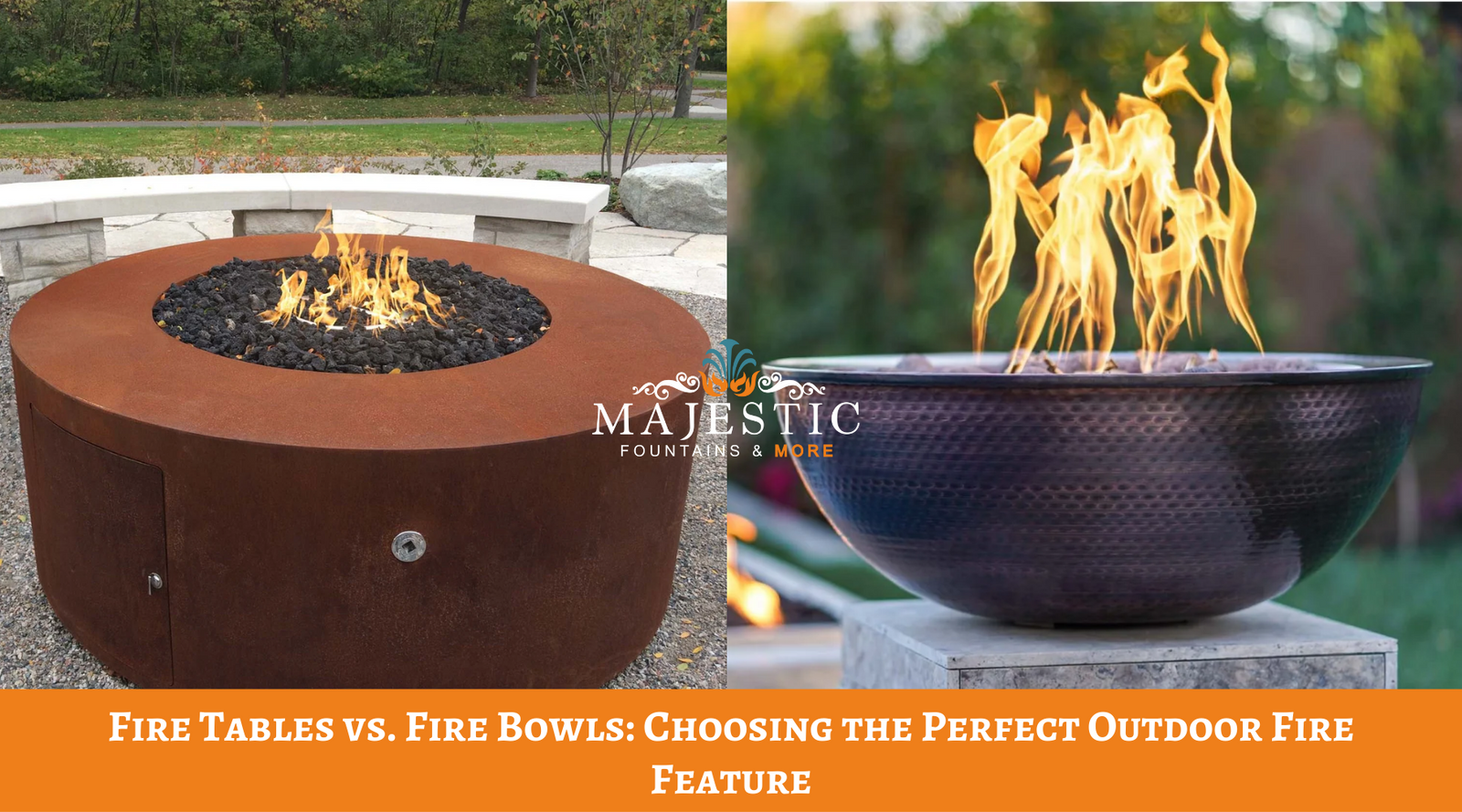 Fire Tables vs. Fire Bowls Choosing the Perfect Outdoor Fire Feature