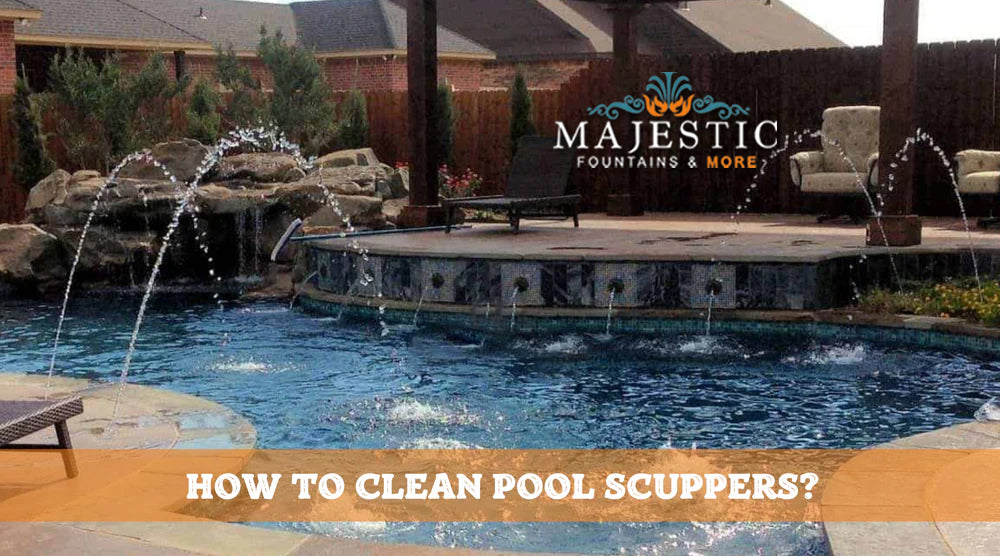 How To Clean Pool Scuppers?