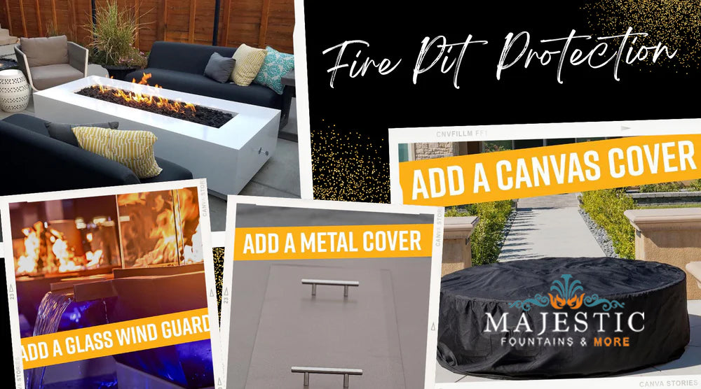 How to Protect Your Fire Pit from Rain Majestic Fountains and More