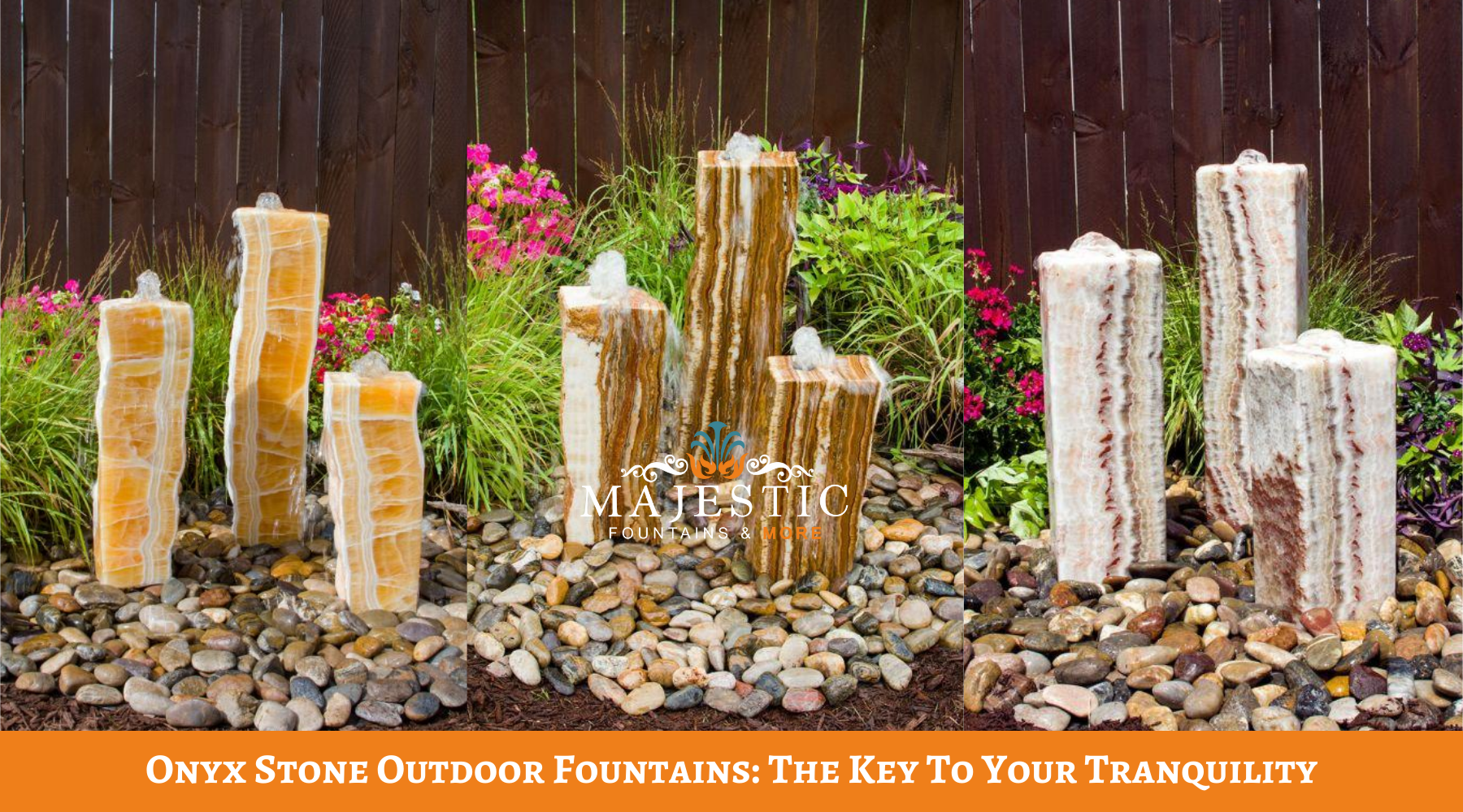 Onyx Stone Outdoor Fountains: The Key To Your Tranquility