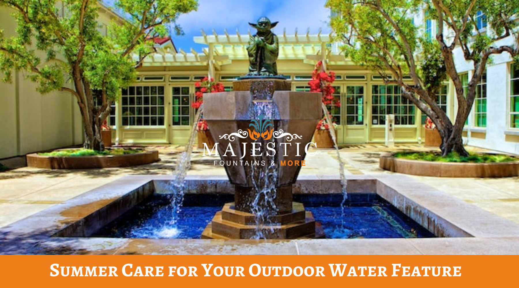 Summer Care for Your Outdoor Water Feature