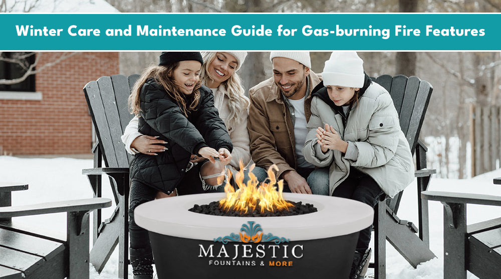 Winter Care and Maintenance Guide for Gas-burning Fire Features