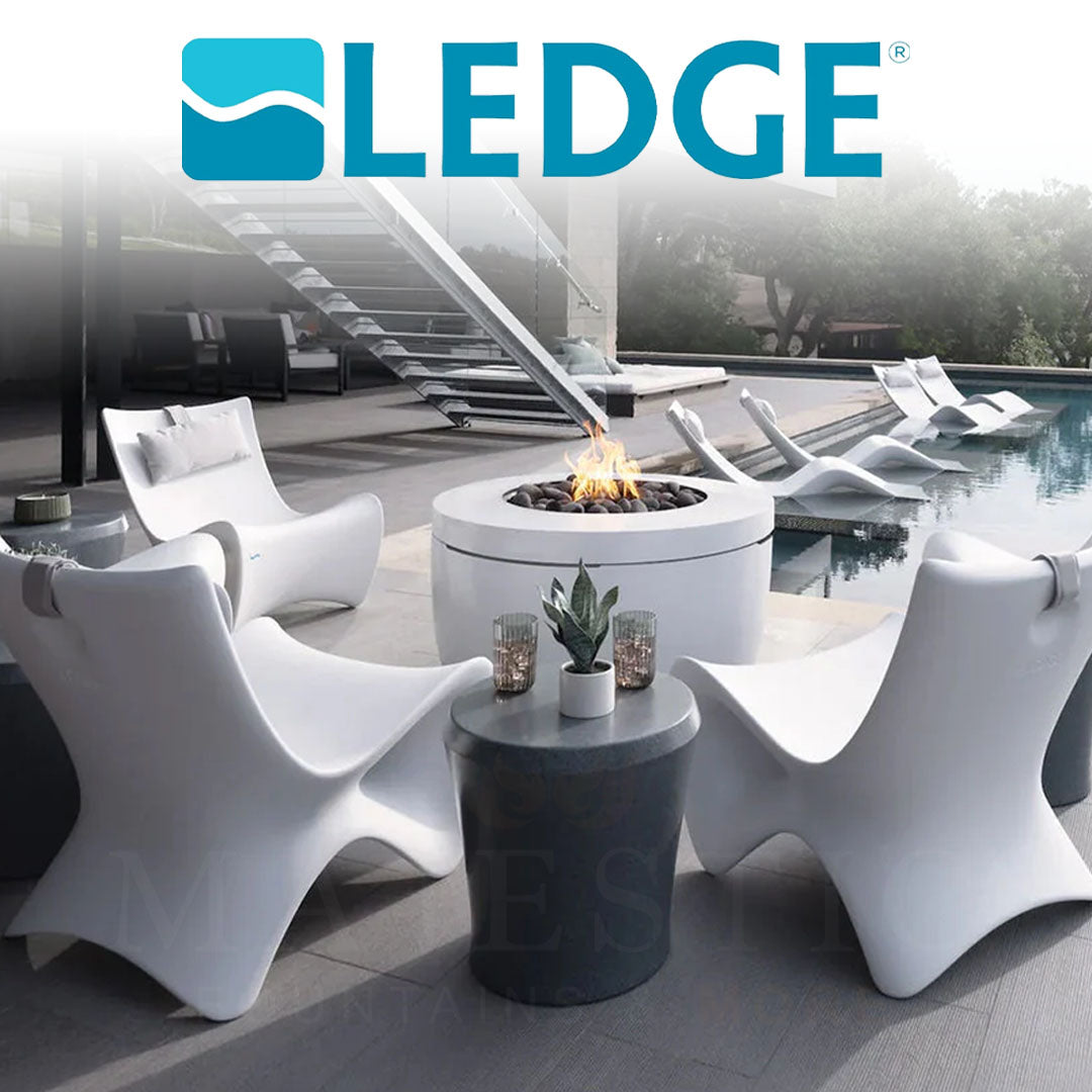 Ledge Lounger Products on Majestic Fountains & More