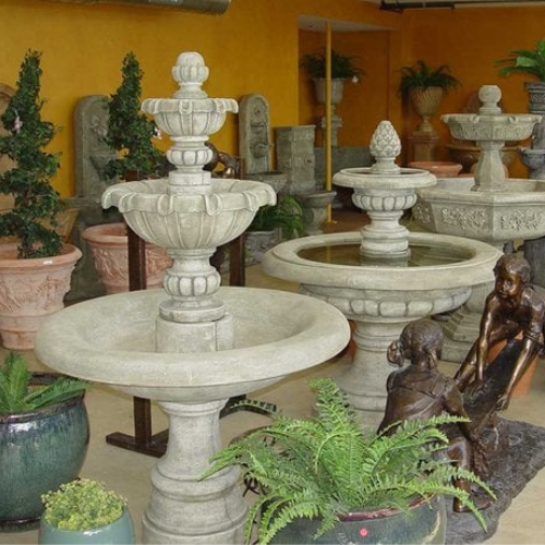 Tiered Outdoor Fountains