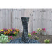 Tranquil Decor Twisted Basalt Column - 39" Tall - Majestic Fountains