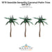 Seaside Serenity Coconut Palm Tree Triple Set - Majestic Fountains