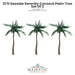 Seaside Serenity Coconut Palm Tree Triple Set - Majestic Fountains