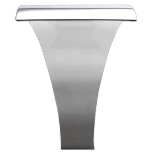 Aura Freestanding Waterfall in 316 Marine Grade Stainless Steel by Grand Effects