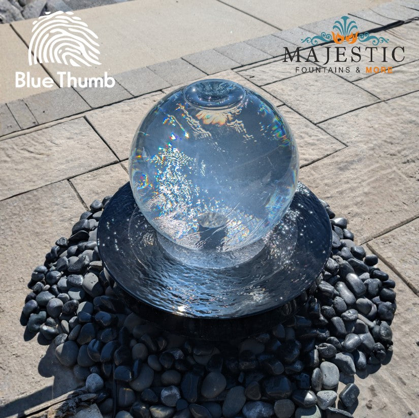 14" Crystal Sphere Fountain - Complete Fountain Kit