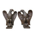 2-Piece Eagle with Ball Bronze Sculpture - Majestic Fountains