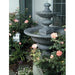 2-Tier Formal Garden Fountain in Cast Stone - Fiore Stone 2072-F - Majestic Fountains and More