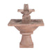 2-Tier Quadrate Fountain in Cast Stone - Fiore Stone 2066-FT2 - Majestic Fountains