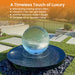 24 Crystal Sphere Fountain - Complete Fountain Kit - Majestic Fountains