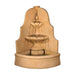 2D'Angolo Wall Fountain in Cast Stone - Fiore Stone LG149-FCW - Majestic Fountains