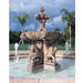 2 Tier Large Lion Fountain in Cast Stone - Fiore Stone 257-F - Majestic Fountains and More