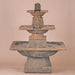 3-Tier Quadrate Fountain in Cast Stone - 2066-FT3 - Majestic Fountains and More