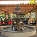 4 Tier Large Lion Fountain W Lion Pedestals in Cast Stone - Fiore Stone 258-FLCP - Majestic Fountains and More