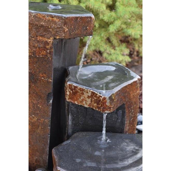 Tranquil Decor Keyed Spillway - Majestic Fountains