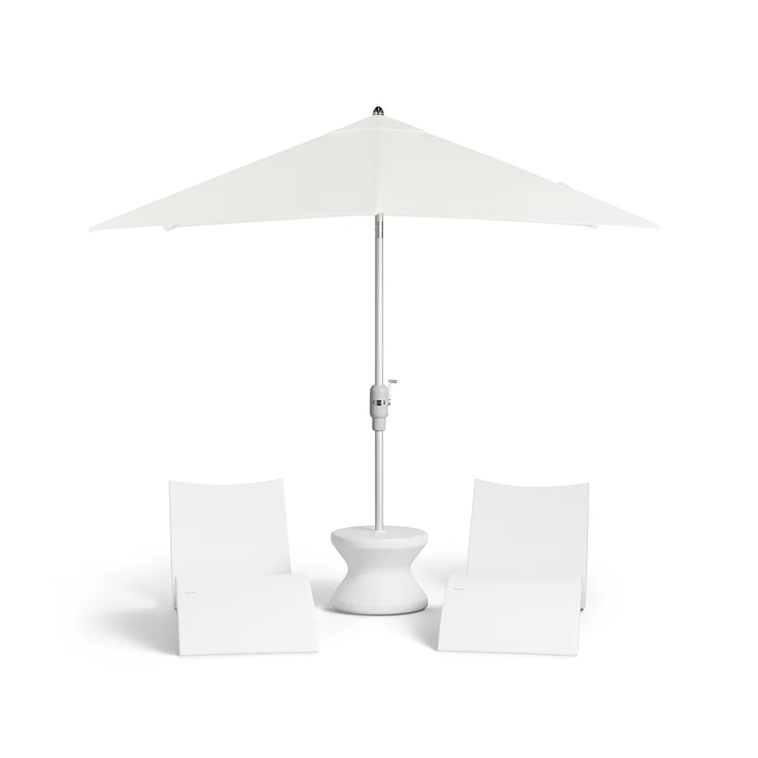 8.5' Square Signature 360° Tilt Umbrella - Majestic Fountains