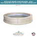 80Wide Easy Grand Fountain Basin - #1317 - Majestic Fountains 