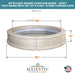 80Wide Easy Grand Fountain Basin - #1317 - Majestic Fountains 