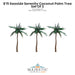 Seaside Serenity Coconut Palm Tree Triple Set - Majestic Fountains
