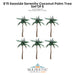 Seaside Serenity Coconut Palm Tree Triple Set - Majestic Fountains