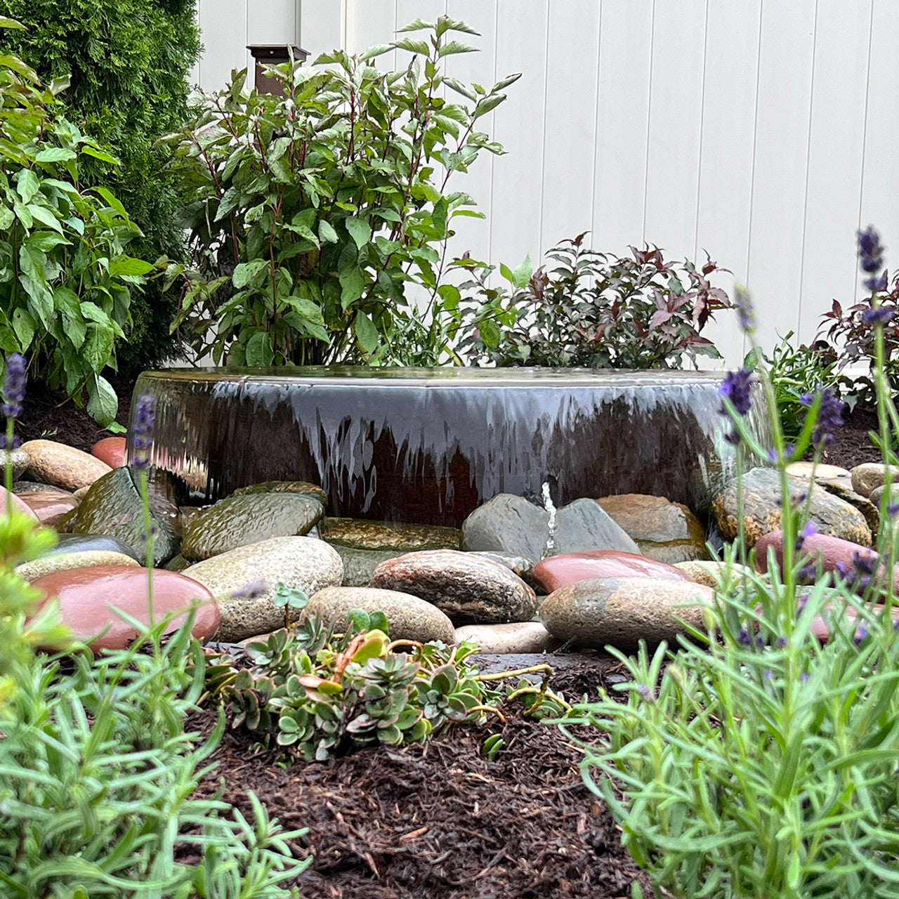 48" Wide 360 Seamless Lip Sugar kettle Fountain - Majestic Fountains