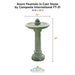 Acorn Fountain in Cast Stone by Campania International FT-31 - Majestic Fountains
