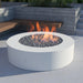 Acro Fire Pit Table in Powder Coated Aluminum - Majestic Founts