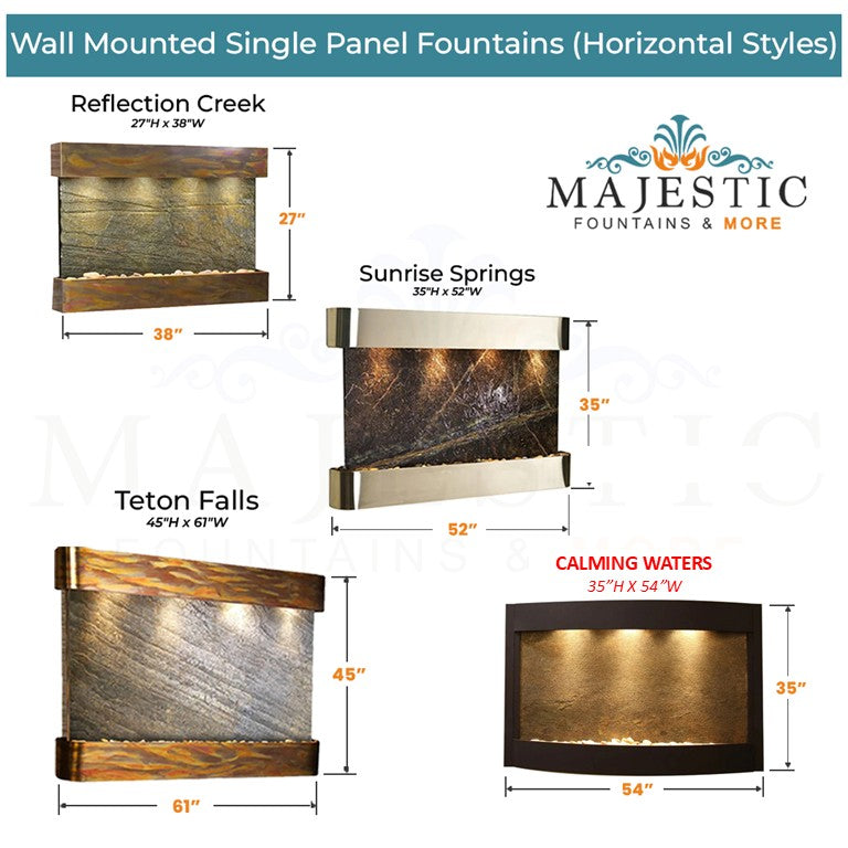Adagio Calming Waters 35H x 54W  - Majestic Fountains and More